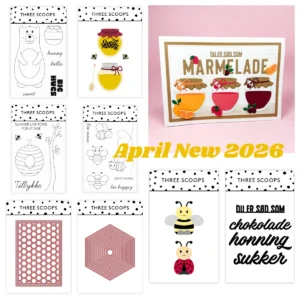 Bee Ladybug Cutting Dies 1